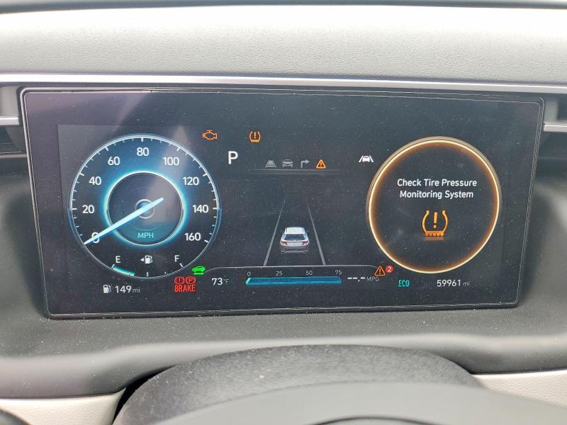 61529816 :رقم المزاد ، KM8JECA13NU059635 vin ، 2022 Hyundai Tucson مزاد بيع