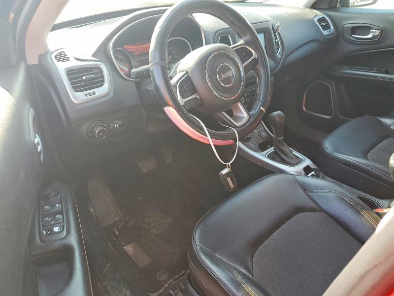 2018 Jeep Compass მანქანა იყიდება აუქციონზე, vin: 3C4NJDBBXJT115279, აუქციონის ნომერი: 60676286