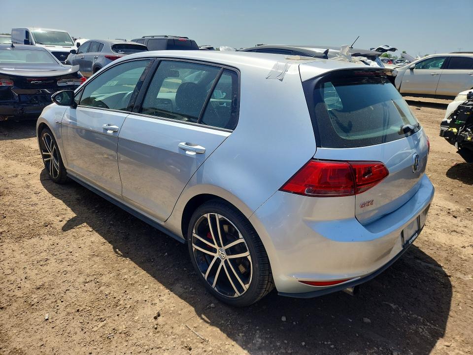 2017 Volkswagen Gti მანქანა იყიდება აუქციონზე, vin: 3VW447AU1HM007349, აუქციონის ნომერი: 57822456