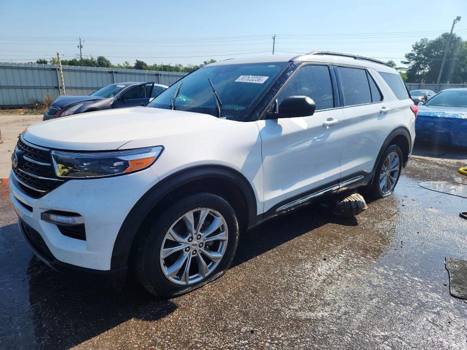 59128236 :رقم المزاد ، 1FMSK7DH1LGD12511 vin ، 2020 Ford Explorer مزاد بيع