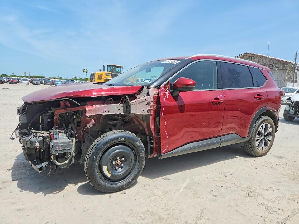 61846966 :رقم المزاد ، JN8AT3BA4MW017703 vin ، 2021 Nissan Rogue مزاد بيع