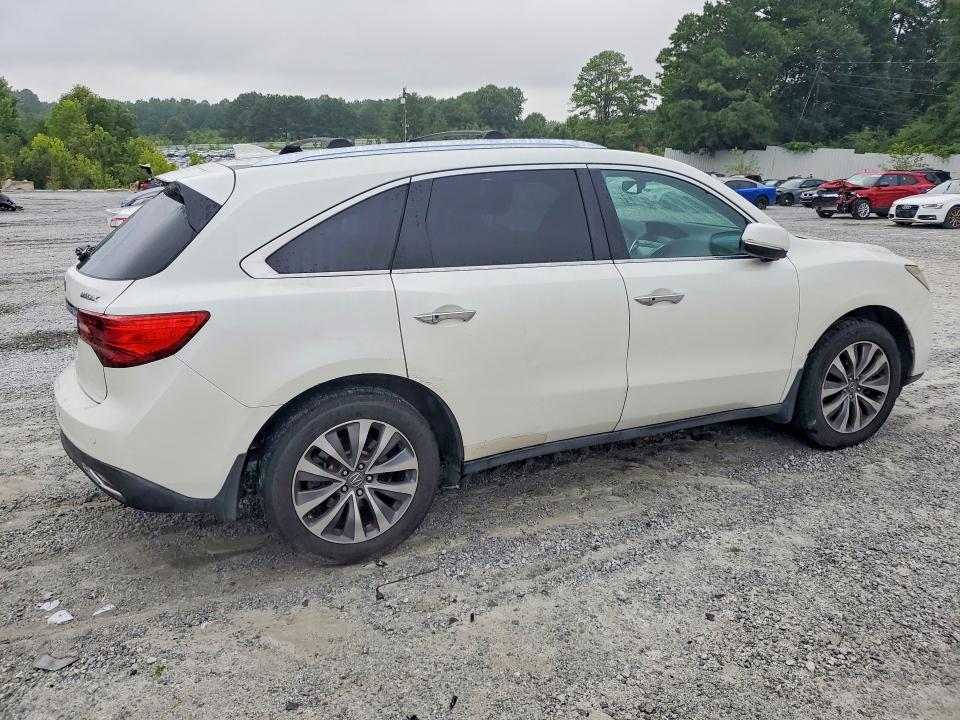 62139346 :رقم المزاد ، 5FRYD3H65EB016297 vin ، 2014 Acura Mdx مزاد بيع
