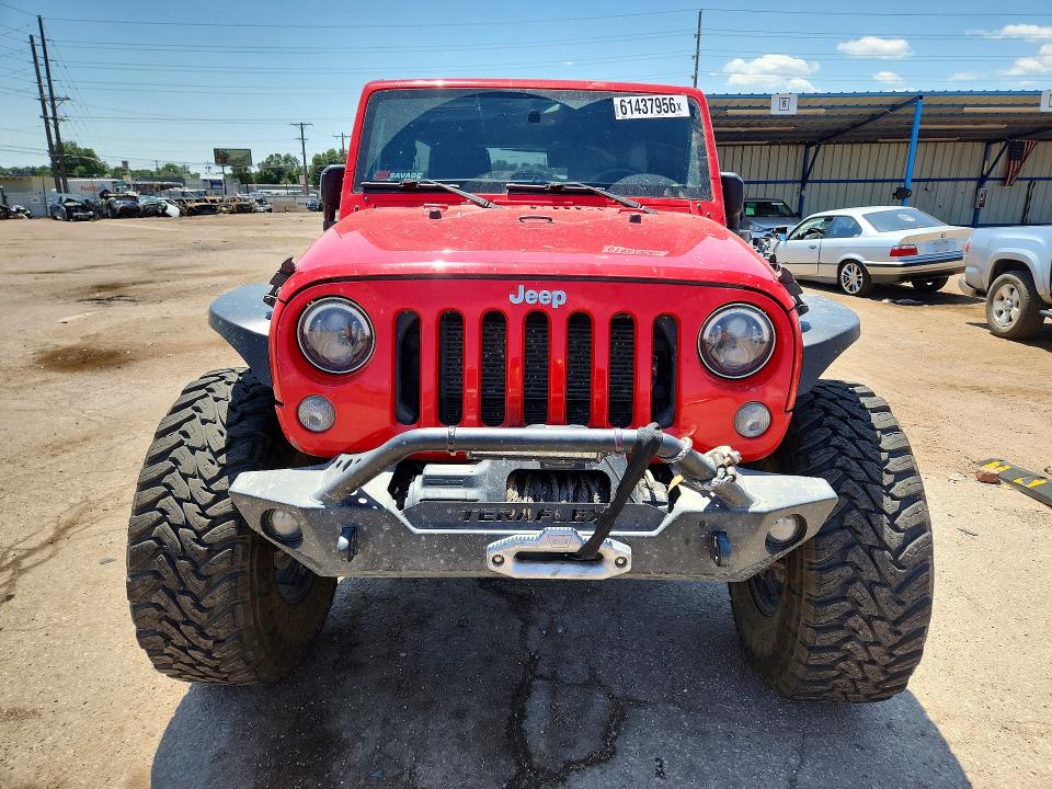 61437956 :رقم المزاد ، 1C4BJWFG2GL188557 vin ، 2016 Jeep Wrangler Unlimited مزاد بيع