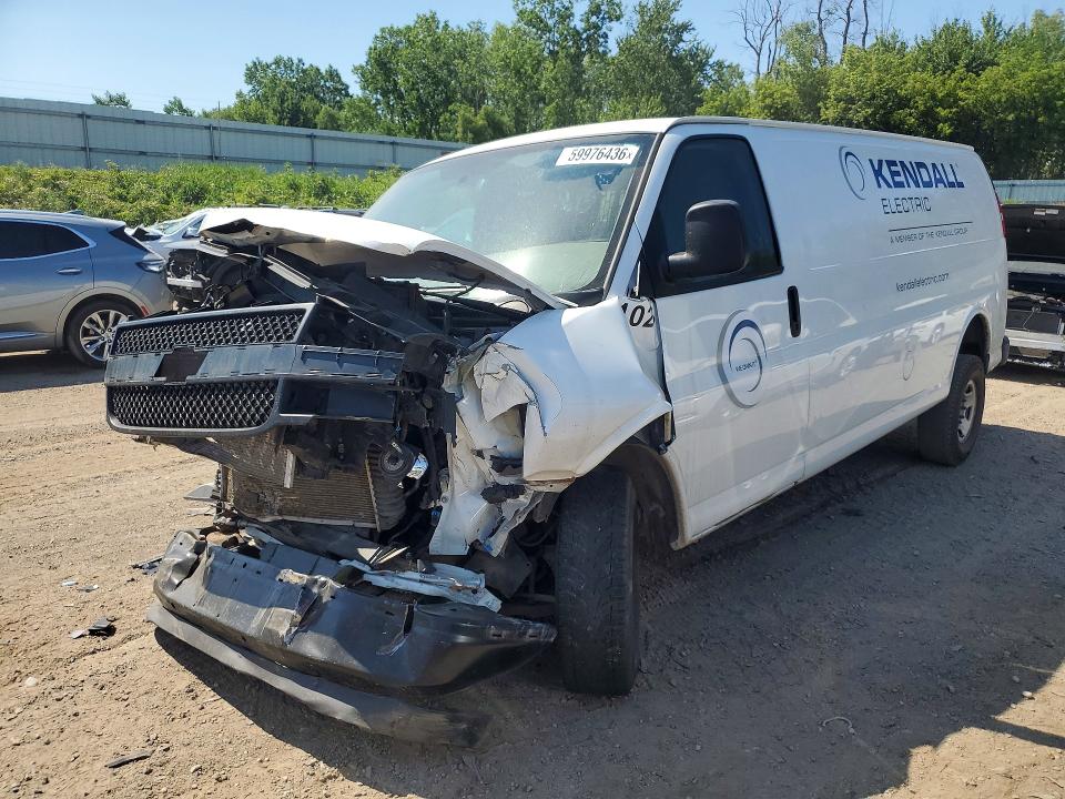 2022 Chevrolet Express G3500 მანქანა იყიდება აუქციონზე, vin: 1GCZGHF71N1155003, აუქციონის ნომერი: 59976436