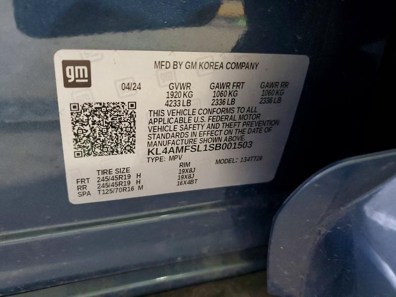 59228376 :رقم المزاد ، KL4AMFSL1SB001503 vin ، 2025 Buick Encore Gx مزاد بيع