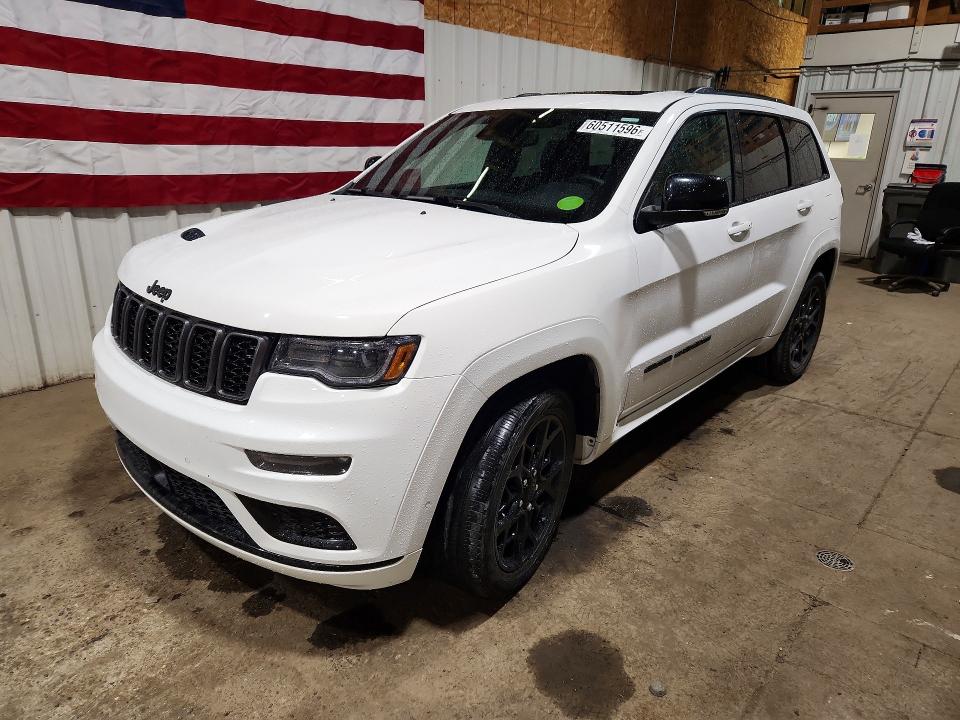 60511596 :رقم المزاد ، 1C4RJFBG3MC828386 vin ، 2021 Jeep Grand Cherokee مزاد بيع