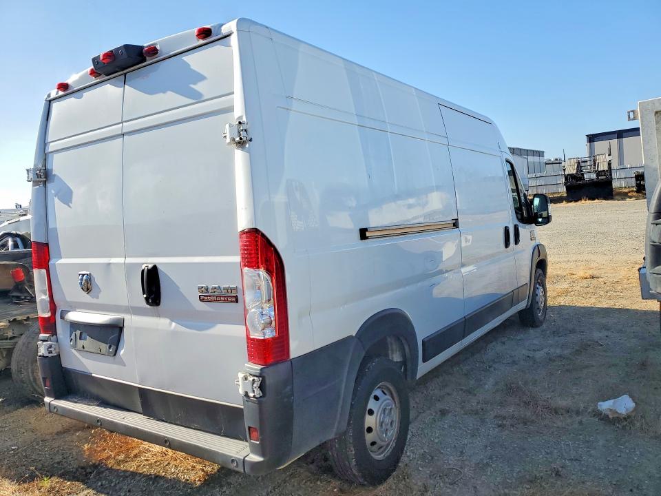 55194796 :رقم المزاد ، 3C6LRVDG7ME548265 vin ، 2021 Ram Promaster 2500 مزاد بيع