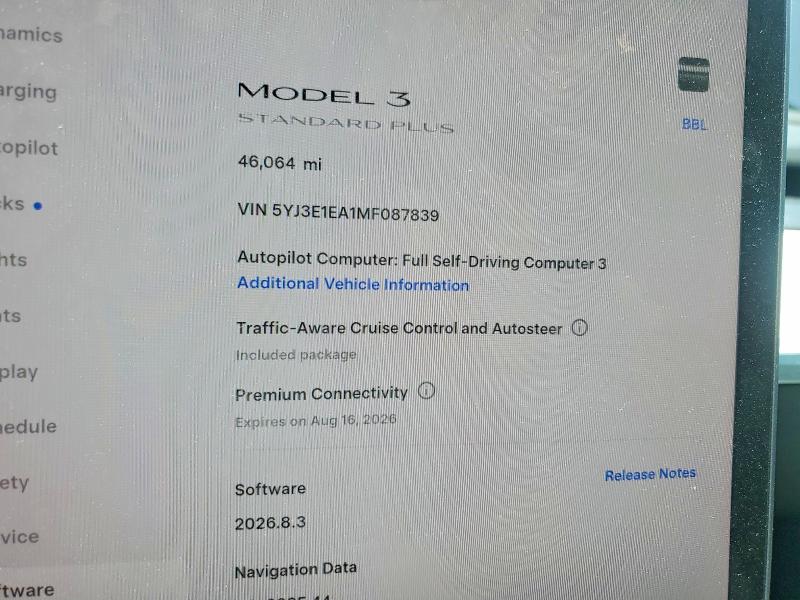 Продажа на аукционе авто 2021 Tesla Model 3, vin: 5YJ3E1EA1MF087839, номер лота: 62818466
