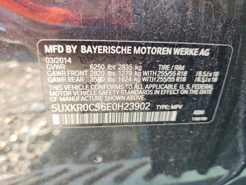 Продаж на аукціоні авто 2014 Bmw X5, vin: 5UXKR0C56E0H23902, номер лоту: 62418886
