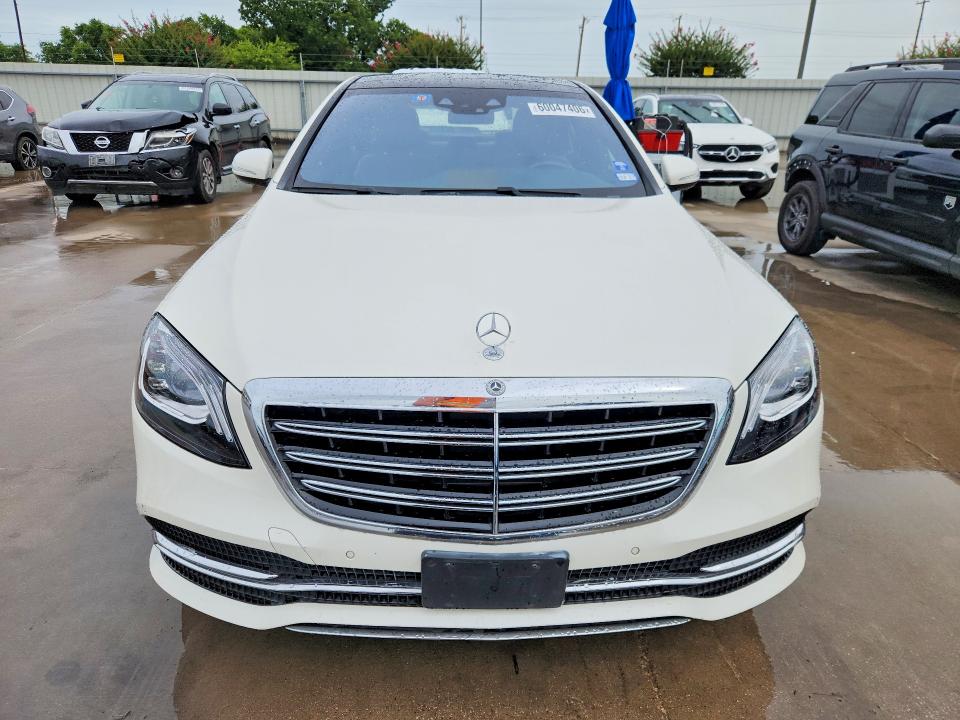 2018 Mercedes-benz S მანქანა იყიდება აუქციონზე, vin: WDDUG6GB7JA326578, აუქციონის ნომერი: 60047406