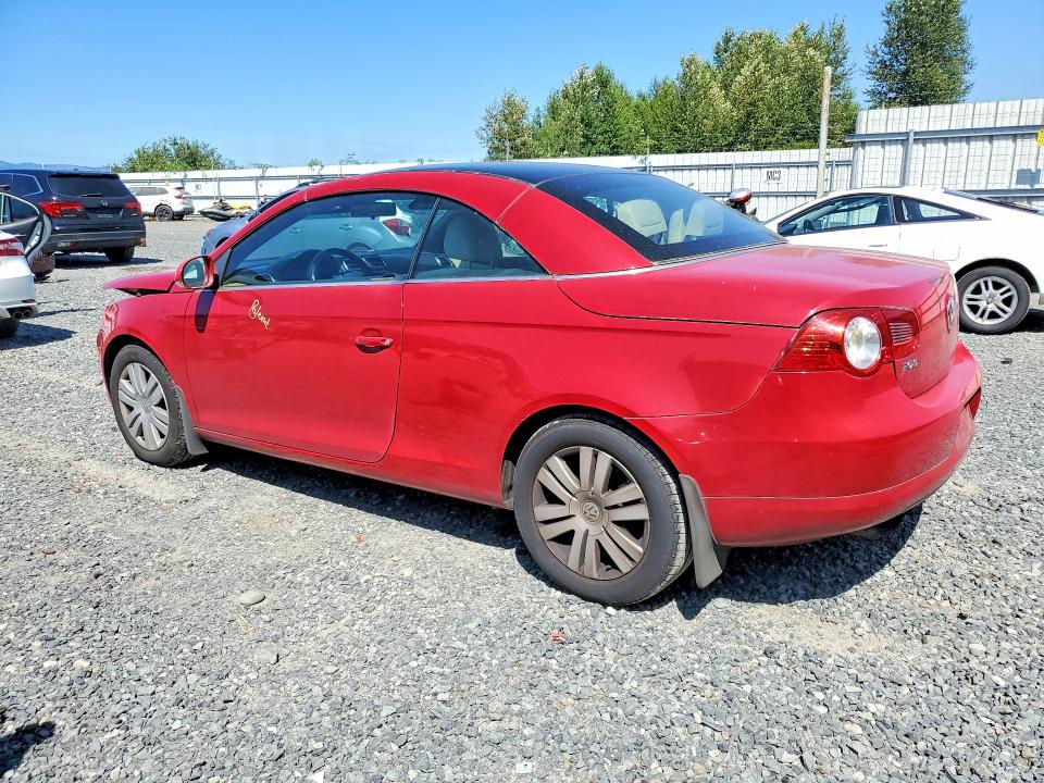 2007 Volkswagen Eos მანქანა იყიდება აუქციონზე, vin: WVWBA71F47V048616, აუქციონის ნომერი: 60161426
