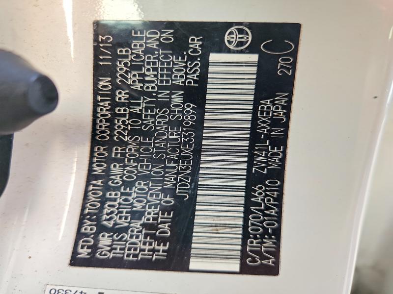 Продаж на аукціоні авто 2014 Toyota Prius V, vin: JTDZN3EUXE3319899, номер лоту: 62865476