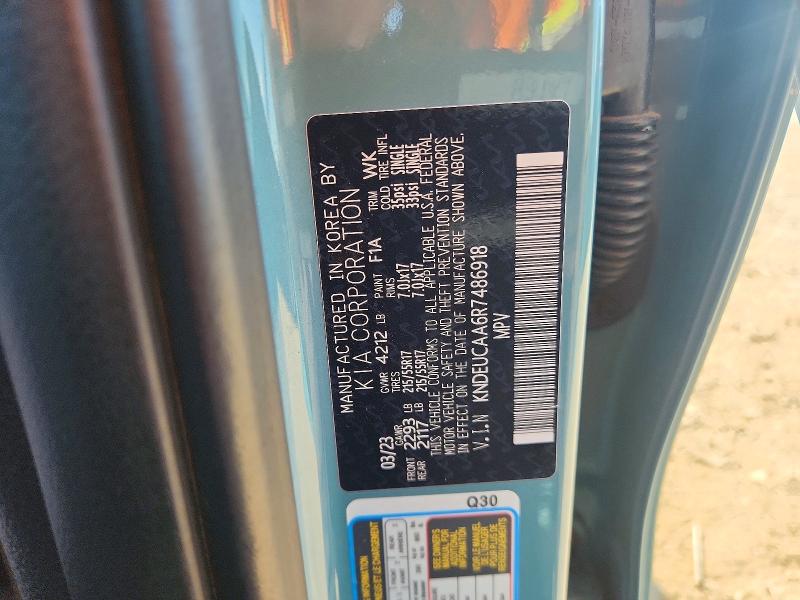 Aukcja sprzedaży 2024 Kia Seltos, vin: KNDEUCAA6R7486918, numer aukcji: 61998466