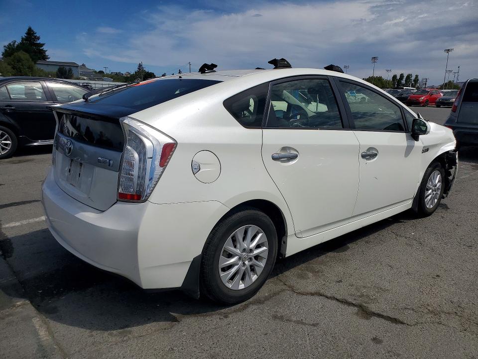 Aukcja sprzedaży 2012 Toyota Prius Plug-in Hybrid, vin: JTDKN3DP5C3020251, numer aukcji: 60994706