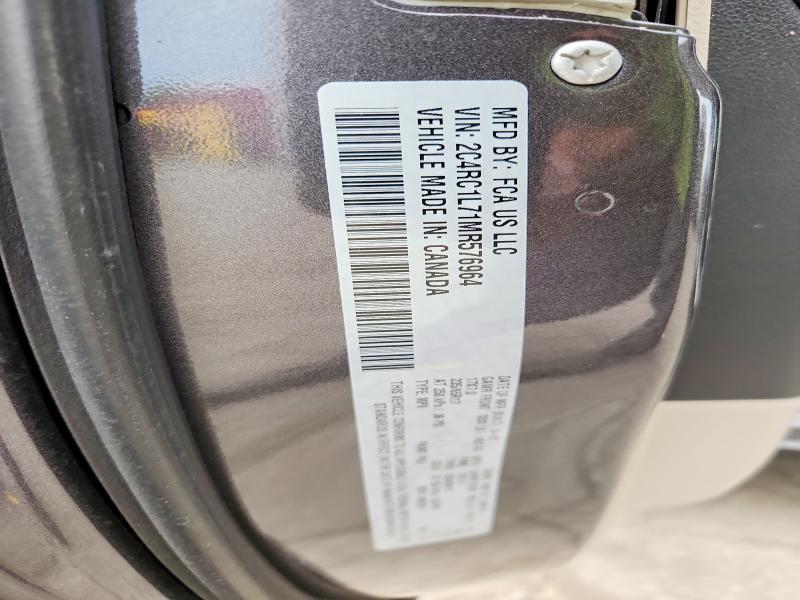 Продажа на аукционе авто 2021 Chrysler Pacifica, vin: 2C4RC1L71MR576964, номер лота: 62598876