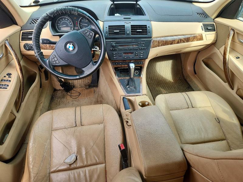 2007 Bmw X3 მანქანა იყიდება აუქციონზე, vin: WBXPC93447WJ02212, აუქციონის ნომერი: 59725146