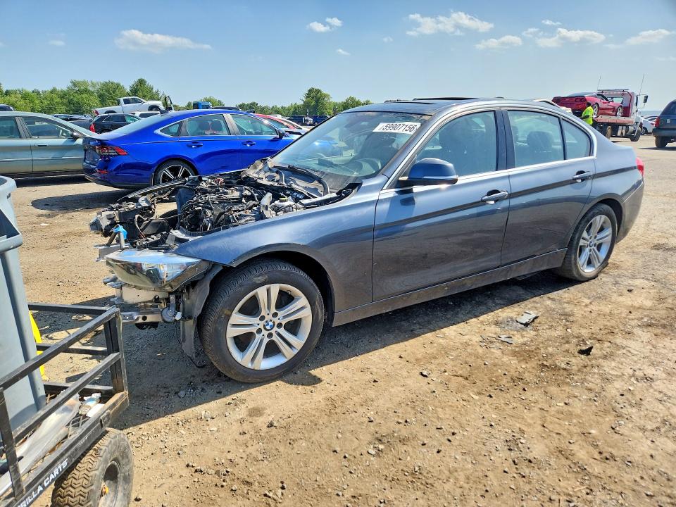 2017 Bmw 330 მანქანა იყიდება აუქციონზე, vin: WBA8D9G58HNT90791, აუქციონის ნომერი: 59907156