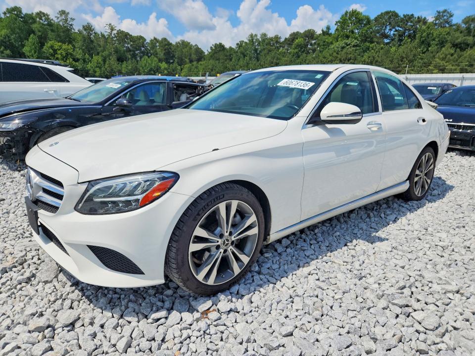 60678136 :رقم المزاد ، 55SWF8DB4KU289311 vin ، 2019 Mercedes-benz C مزاد بيع