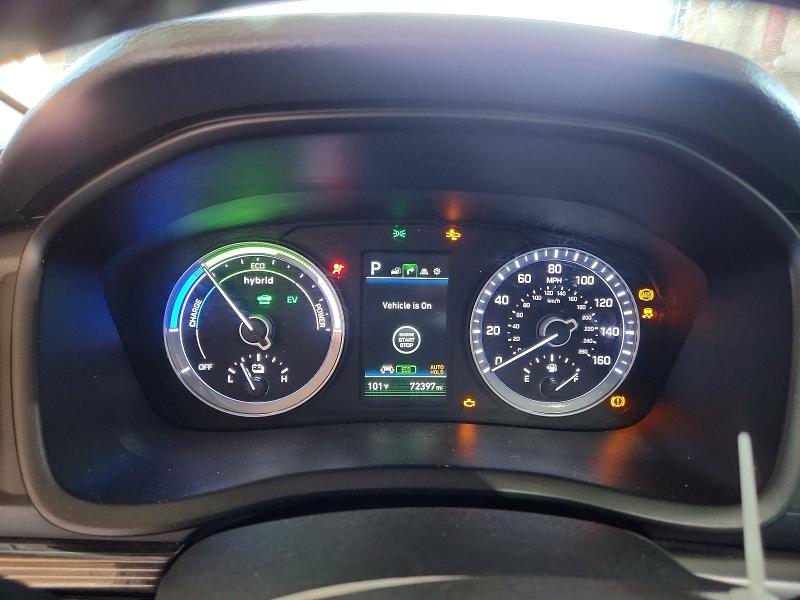 59655116 :رقم المزاد ، KMHE34L30KA085148 vin ، 2019 Hyundai Sonata Hybrid مزاد بيع