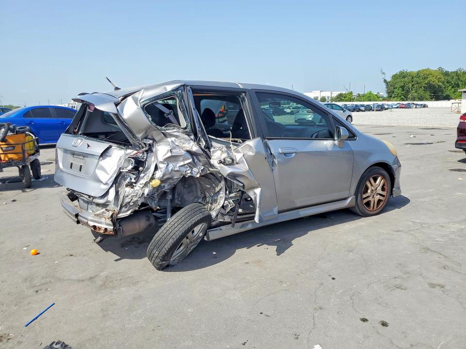 60780336 :رقم المزاد ، JHMGD38657S022232 vin ، 2007 Honda Fit مزاد بيع