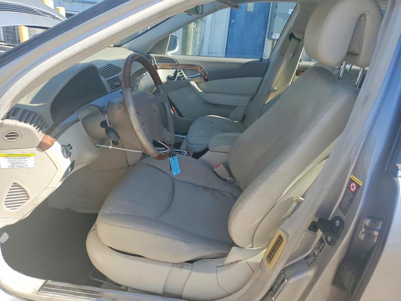 61298616 :رقم المزاد ، WDBNG75J15A452289 vin ، 2005 Mercedes-benz S مزاد بيع