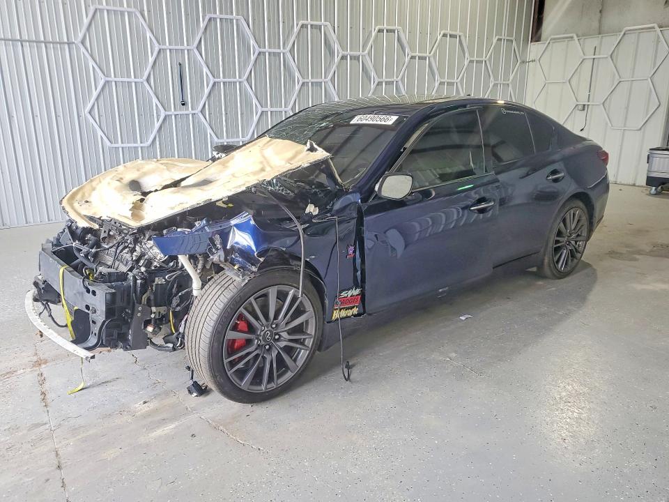 60490566 :رقم المزاد ، JN1FV7DR8PM590449 vin ، 2023 Infiniti Q50 مزاد بيع