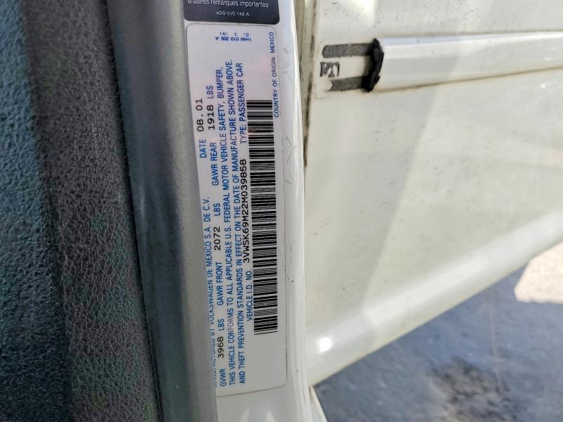 61535336 :رقم المزاد ، 3VWSK69M22M039858 vin ، 2002 Volkswagen Jetta مزاد بيع