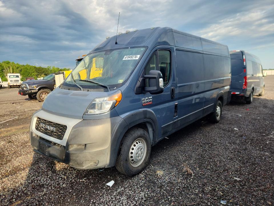 2020 Ram Promaster 3500 მანქანა იყიდება აუქციონზე, vin: 3C6URVJG6LE136538, აუქციონის ნომერი: 61849276