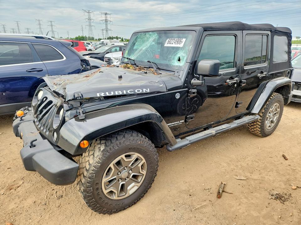 60224906 :رقم المزاد ، 1C4HJWFG3EL314982 vin ، 2014 Jeep Wrangler Unlimited مزاد بيع