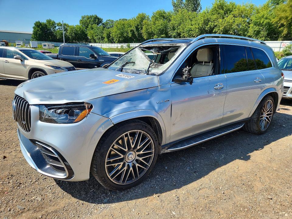 2022 Mercedes-benz Gls მანქანა იყიდება აუქციონზე, vin: 4JGFF8KE8NA826334, აუქციონის ნომერი: 62579046