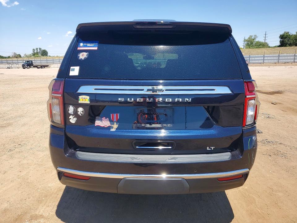 2021 Chevrolet Suburban მანქანა იყიდება აუქციონზე, vin: 1GNSKCKD8MR195231, აუქციონის ნომერი: 85990565