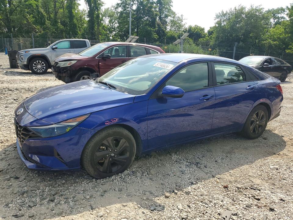 Aukcja sprzedaży 2021 Hyundai Elantra, vin: 5NPLM4AG1MH001087, numer aukcji: 57746636