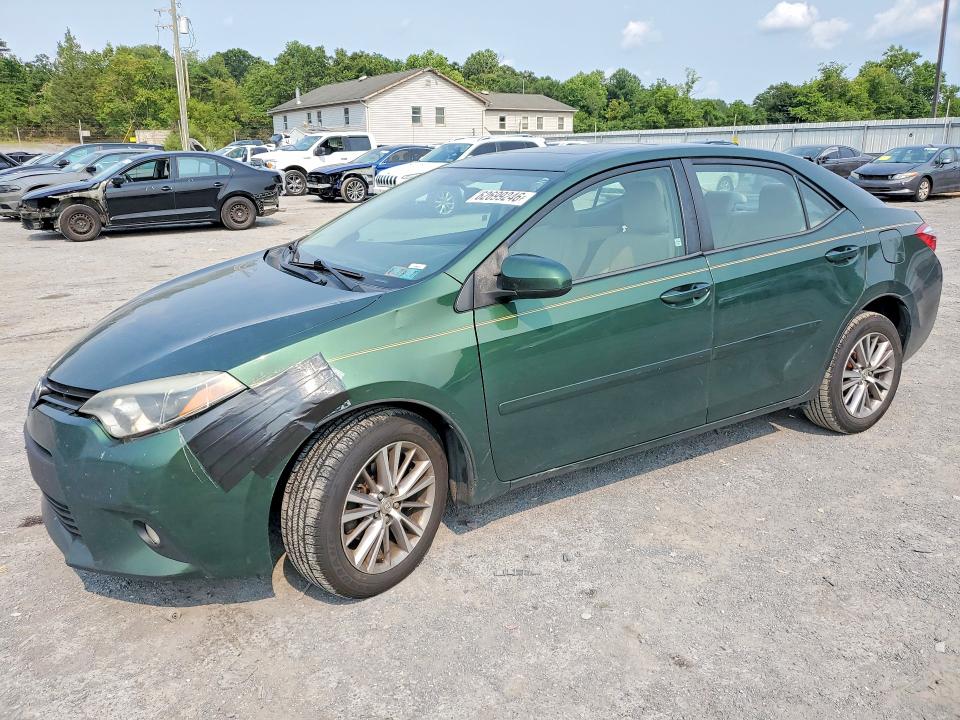 2014 Toyota Corolla მანქანა იყიდება აუქციონზე, vin: 2T1BURHE0EC098445, აუქციონის ნომერი: 62699246