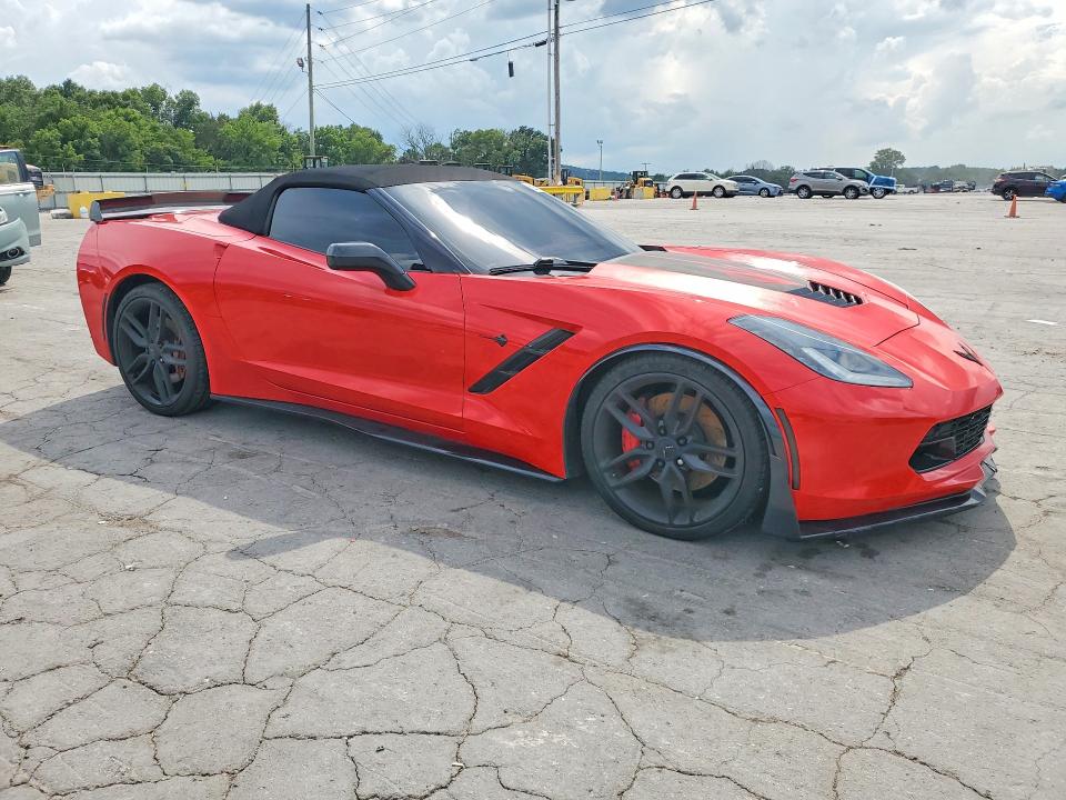 59382266 :رقم المزاد ، 1G1YL3D78E5112437 vin ، 2014 Chevrolet Corvette مزاد بيع
