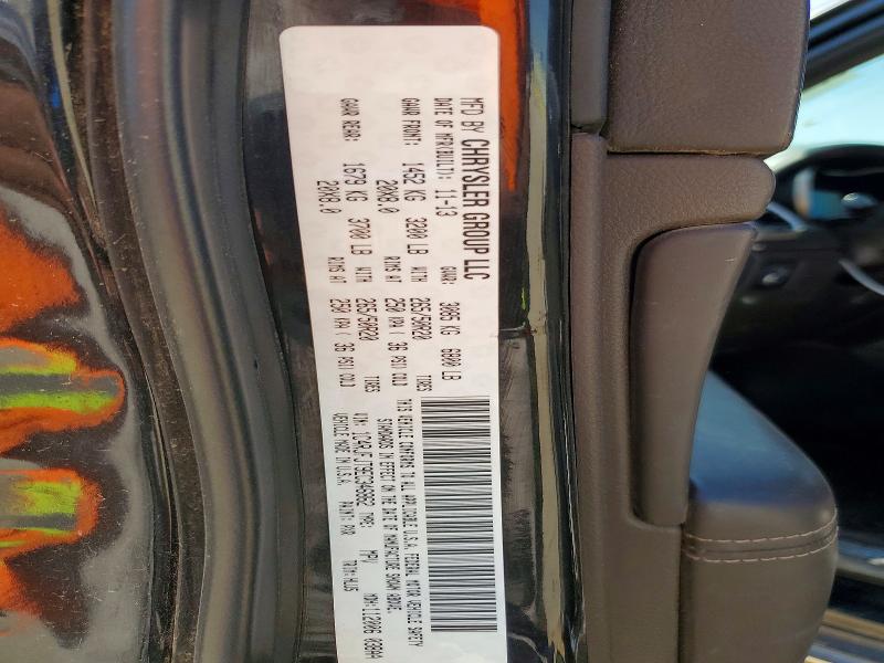 60589606 :رقم المزاد ، 1C4RJFJT9EC346862 vin ، 2014 Jeep Grand Cherokee مزاد بيع