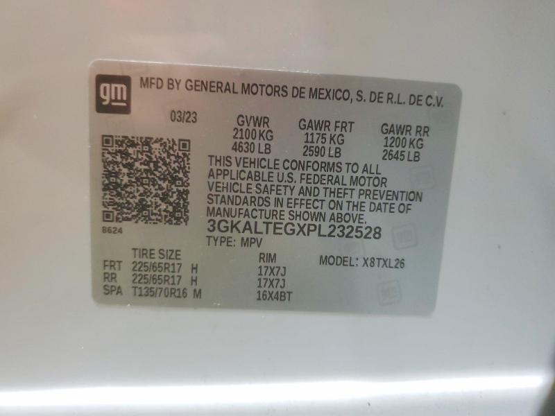 Aukcja sprzedaży 2023 Gmc Terrain, vin: 3GKALTEGXPL232528, numer aukcji: 62579836