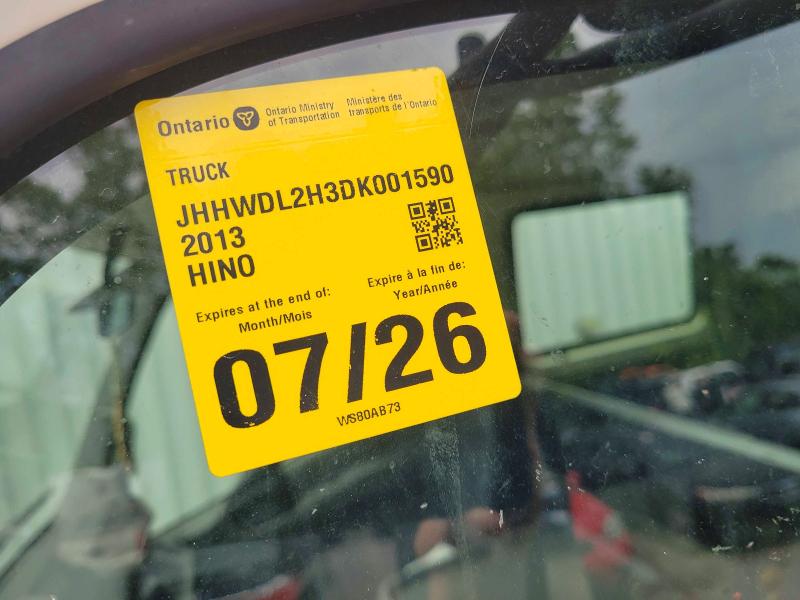 Aukcja sprzedaży 2013 Hino 195, vin: JHHWDL2H3DK001590, numer aukcji: 60529576