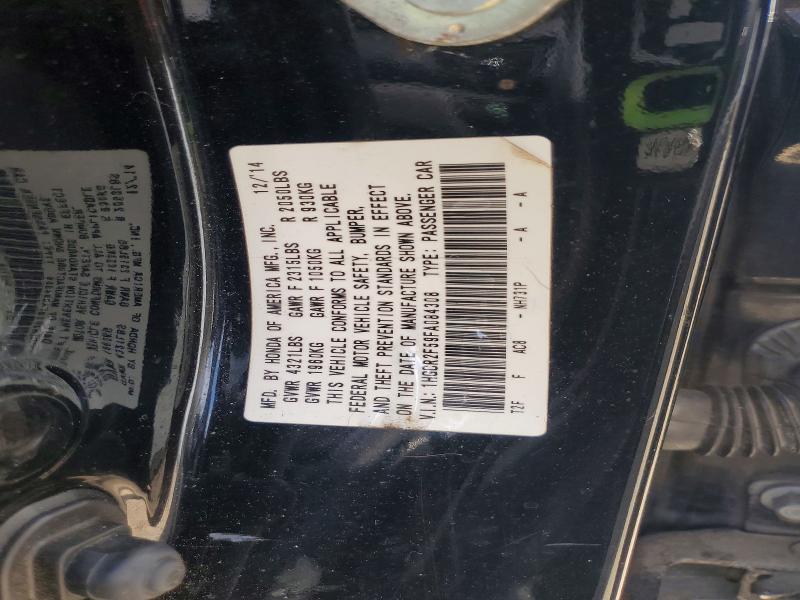 Aukcja sprzedaży 2015 Honda Accord, vin: 1HGCR2F59FA084308, numer aukcji: 63205156
