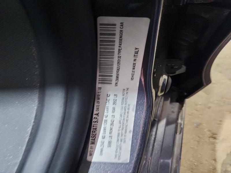 Aukcja sprzedaży 2018 Maserati Quattroporte, vin: ZAM56YRA2J1293132, numer aukcji: 59365426