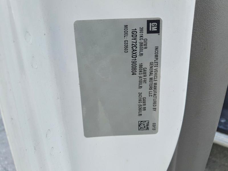 Продаж на аукціоні авто 2013 Gmc Savana, vin: 1GDY72CAXD1900804, номер лоту: 62779246