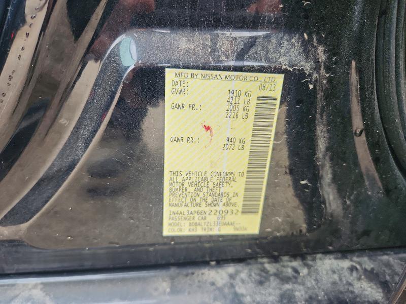 Aukcja sprzedaży 2014 Nissan Altima, vin: 1N4AL3AP6EN220932, numer aukcji: 62515936