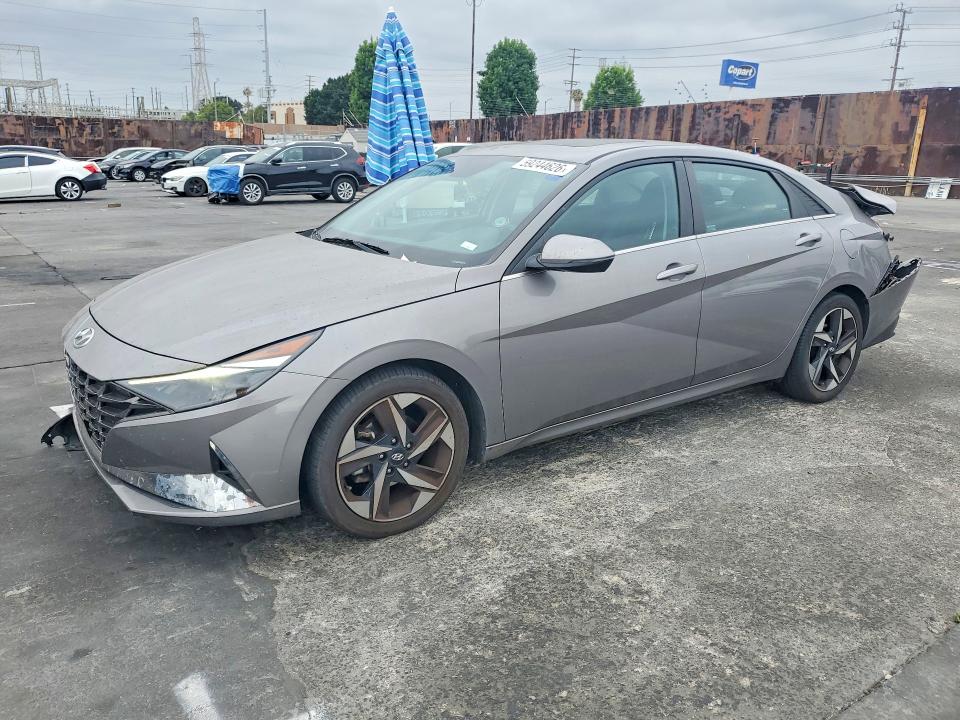 Продажа на аукционе авто 2021 Hyundai Elantra, vin: KMHLN4AG5MU101224, номер лота: 59244626