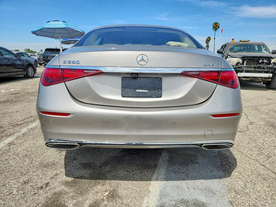 2021 Mercedes-benz S მანქანა იყიდება აუქციონზე, vin: W1K6G7GB0MA029106, აუქციონის ნომერი: 60610006