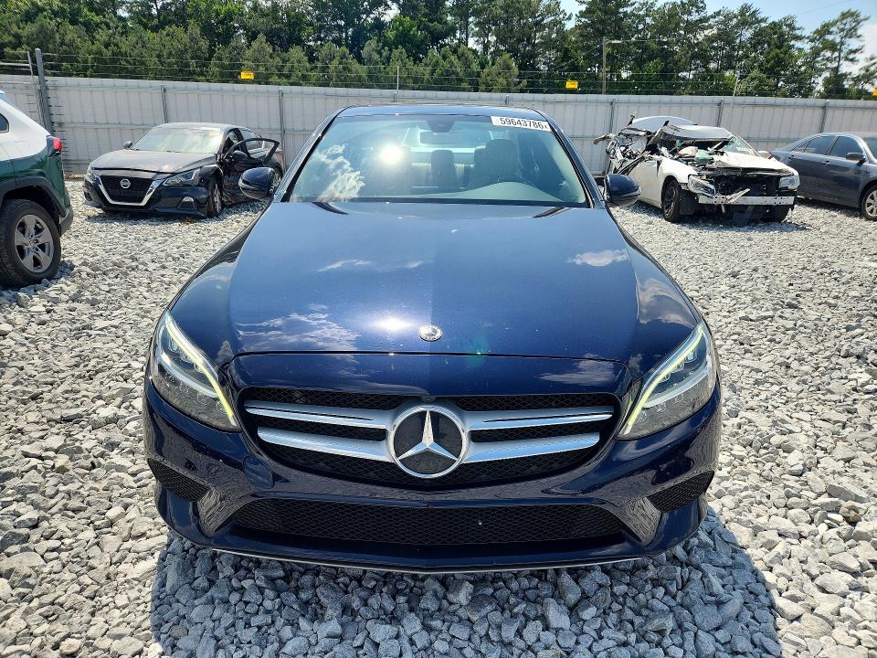 59643786 :رقم المزاد ، 55SWF8DB1KU317064 vin ، 2019 Mercedes-benz C مزاد بيع