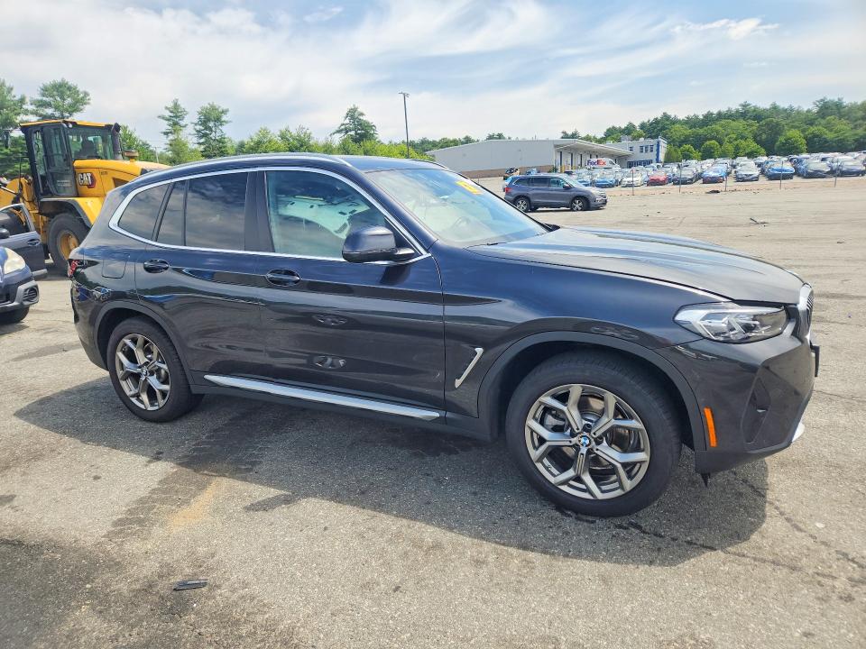 2022 Bmw X3 მანქანა იყიდება აუქციონზე, vin: 5UX53DP00N9M92976, აუქციონის ნომერი: 61014916
