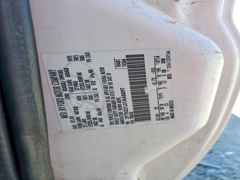 Aukcja sprzedaży 2001 Ford F250, vin: 3FTNX21L01MA88097, numer aukcji: 61959746