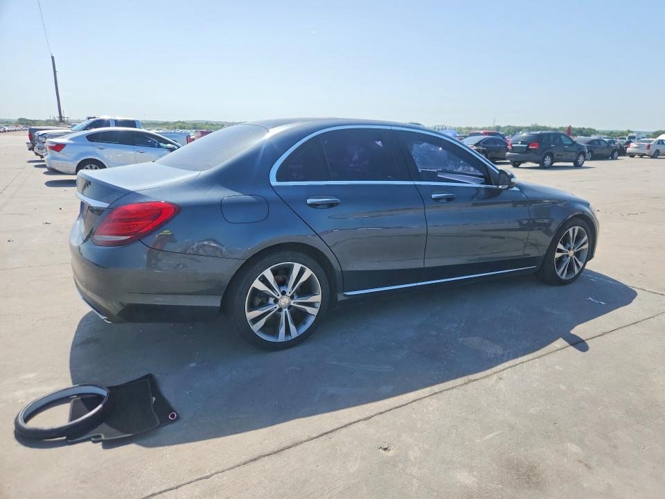 61478206 :رقم المزاد ، 55SWF4JB0FU045285 vin ، 2015 Mercedes-benz C مزاد بيع