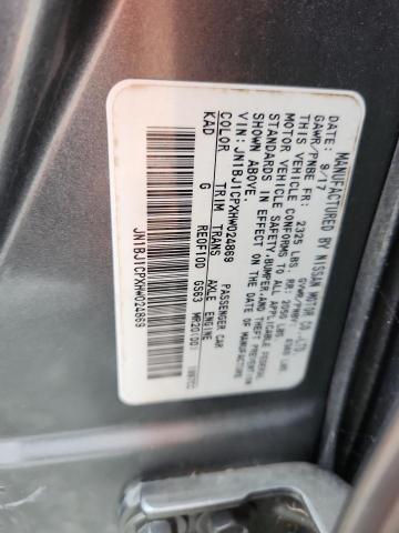 Aukcja sprzedaży 2017 Nissan Rogue Sport, vin: JN1BJ1CPXHW024869, numer aukcji: 62630476