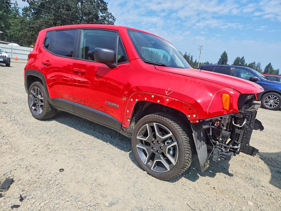 61735686 :رقم المزاد ، ZACNJDAB4MPN13842 vin ، 2021 Jeep Renegade مزاد بيع
