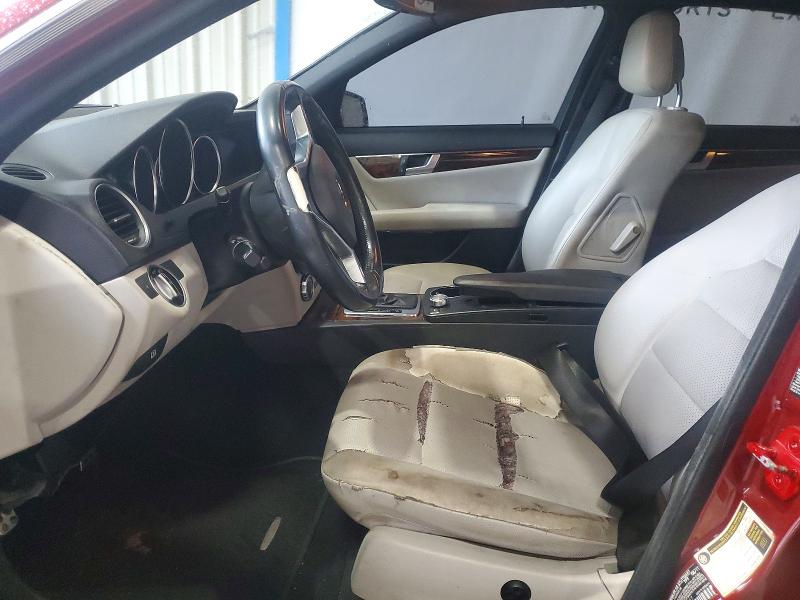Продаж на аукціоні авто 2012 Mercedes-benz C, vin: WDDGF8BB8CA615507, номер лоту: 62546946
